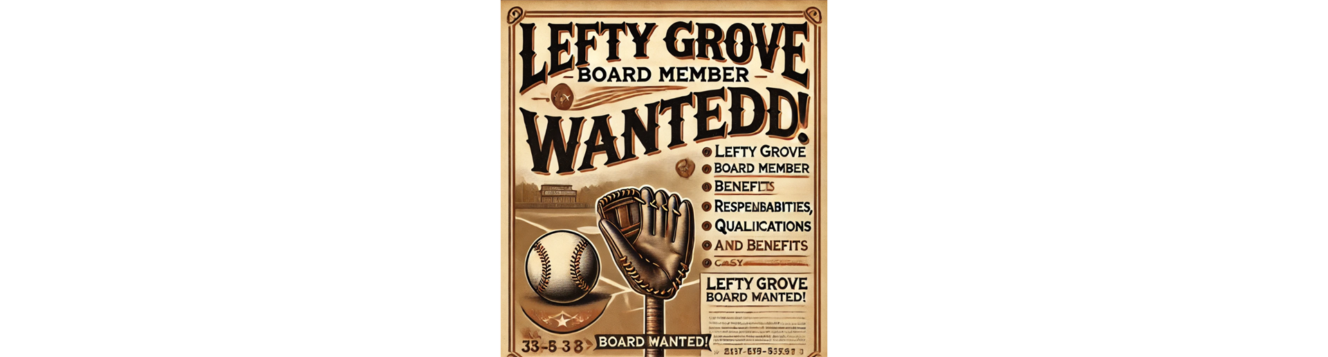 Lefty Grove Board Positions